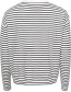 Trui Manilla Stripe Off White Navy detail