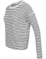 Trui Manilla Stripe Off White Navy detail