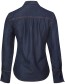 Blouse Kentucky With Bow Indigo Blue detail