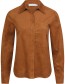 Blouse Vegan Suede Madurai Bronze