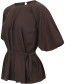 Blouse Praque Cofee detail