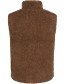 Bodywarmer Vegan Regina Brown detail