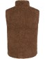 Bodywarmer Vegan Regina Brown detail
