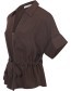 Blouse Jasje Praque Cofee detail