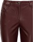 Pantalon Vegan Leather Joetsu Winery detail