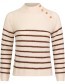 Trui Tolouse Stripe Bronze Pale