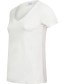 T&#8209;shirt V&#8209;hals Seattle Wit detail