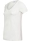 T&#8209;shirt V&#8209;hals Seattle Wit detail