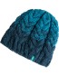 Beanie Wol Deep Water