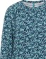 Blouse Butterfly Blauw detail