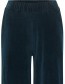 Pantalon Nicki Velour Wijd Deep Water detail