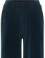 Pantalon Nicki Velour Wijd Deep Water detail