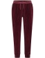 Jogger Nicki Velour Wine
