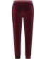 Jogger Nicki Velour Wine detail