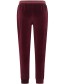Jogger Nicki Velour Wine detail