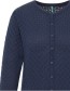 Cardigan Feminine Deep Navy detail