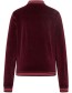 Jas Basseball Nicki Rits Velour Wine detail