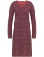 Jurk V&#8209;Hals Petals Red