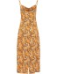 Jurk Maxi Feminine Hawaii detail