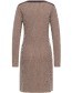 Jurk Retro Modern Brown detail