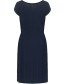 Jurk V&#8209;Back Deep Navy detail