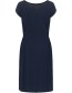 Jurk V&#8209;Back Deep Navy detail