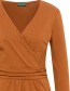 Jurk Waist Optik Caramel detail