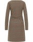 Jurk Waisted Tulip Brown detail