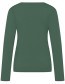 Longsleeve Bas Tencel Dark Green detail