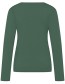 Longsleeve Bas Tencel Dark Green detail