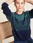 Trui Patron Knitted Deep Navy