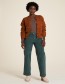 Pantalon Rib Green Rain