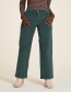 Pantalon Rib Green Rain