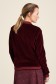 Jas Basseball Nicki Rits Velour Wine