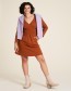 Jurk Waist Optik Caramel