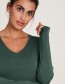 Longsleeve Bas Tencel Dark Green