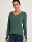 Longsleeve Bas Tencel Dark Green