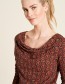 Longsleeve Watervalhals Scallop