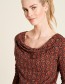 Longsleeve Watervalhals Scallop