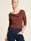 Longsleeve Watervalhals Scallop