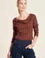 Longsleeve Watervalhals Scallop