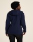 Jas Kort Fleece Deep Navy