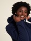Jas Kort Fleece Deep Navy