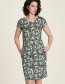 Jurk Taill Banana Green