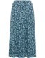 Rok Midi Butterfly Blauw detail