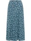 Rok Midi Butterfly Blauw detail