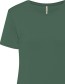 T&#8209;shirt Bas Tencel Dark Green detail