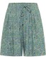 Korte Broek Iris Blauw