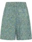 Korte Broek Iris Blauw detail