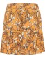 Rok Met Broek Hawaii Geel detail